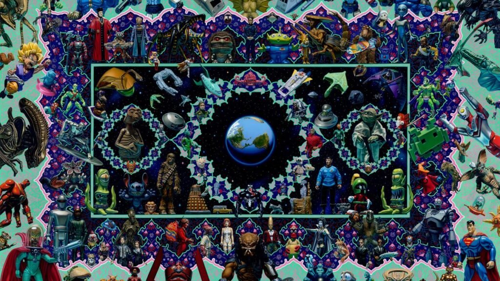 San Diego artist unveils the Alien Painting – NBC 7 San Diego