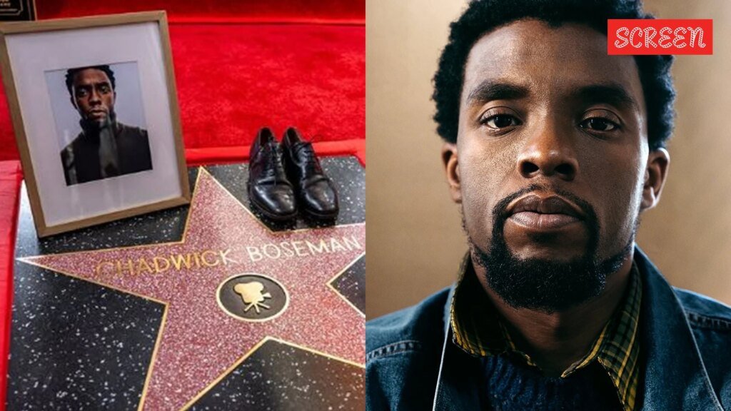 Chadwick Boseman honoured with Hollywood Walk of Fame star; actor’s wife places his shoes on the star, Black Panther director Ryan Coogler breaks down | Hollywood News