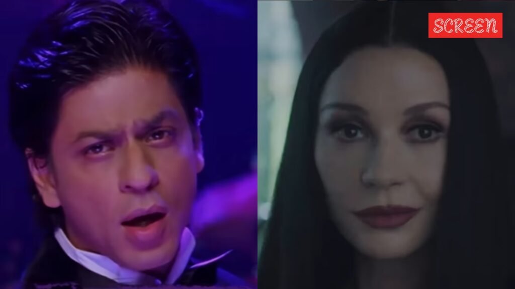 Catherine Zeta Jones checks out Shah Rukh Khan’s Om Shanti Om after fans draw comparison with Wednesday Season 2 | Hollywood News Catherine Zeta Jones checks out Shah Rukh Khan’s Om Shanti Om after fans draw comparison with Wednesday Season 2 | Hollywood News
