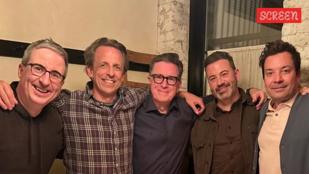 Jimmy Fallon, Stephen Colbert and Seth Meyers unite in Jimmy Kimmel’s support, question ABC and Donald Trump: ‘Blatant censorship’ | Hollywood News